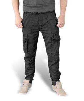 Surplus Premium Slimmy kalhoty, černé