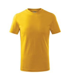 Dětské tričko Adler Classic žluté zepředu 