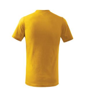 dětské tričko Adler Classic žluté zezadu 
