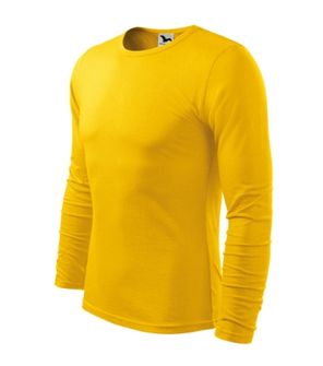 Malfini Fit-T LS pánské tričko s dlouhým rukávem, žluté