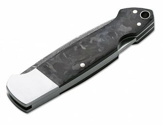 Böker Manufaktur Solingen Damast Annual 2017 kapesní nůž 6,35 cm, damašek