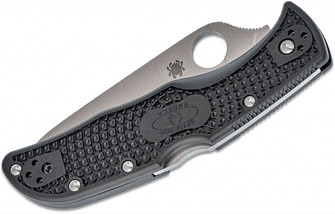Spyderco Endela Lighweight Black kapesní nůž 8,7 cm, černý, FRN