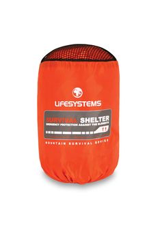 Lifesystems Ultralight Survival Shelter 2 Ultralehký nepromokavý přístřešek pro 2 osoby 140 x 90 x45 cm