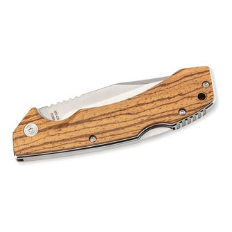Kapesní nůž Herbertz, 9 cm, dřevo Zebrano