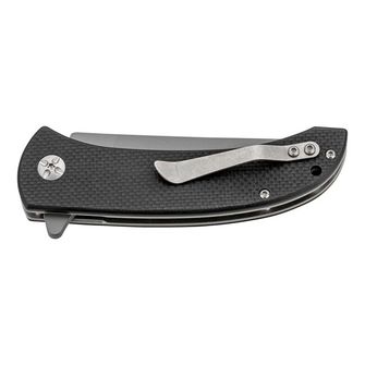 Jednoruční kapesní nůž Herbertz 8,7 cm, G10, černý