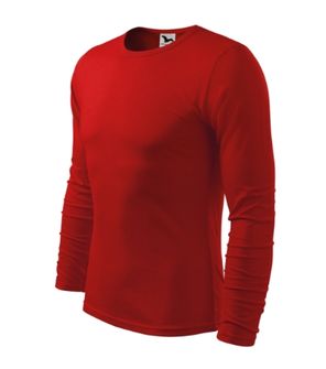 Malfini Fit-T LS pánské triko s dlouhým rukávem, červené