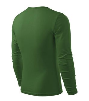 tričko s dlouhým rukávem Adler Fit zelené zboku 