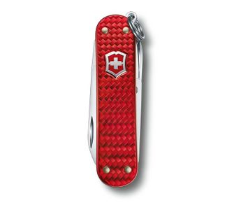 Victorinox Classic SD Precious Alox Iconic Red multifunction knife 58mm, red