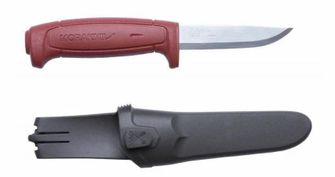 Morakniv Basic 511 univerzální nůž 9 cm, plast, vínová barva, plastové pouzdro