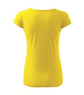 dámské tričko Adler Pure žluté zezadu 