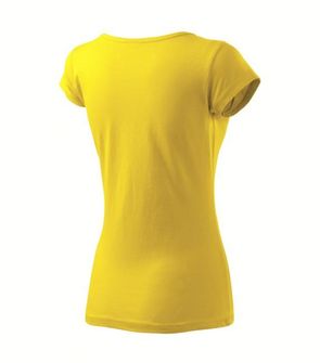 dámské tričko Adler Pure žluté zboku 