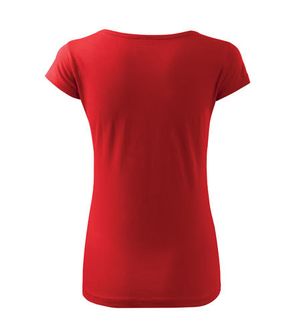 dámské tričko Adler Pure červené zezadu 