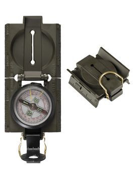 Mil-Tec Kompas US kovové tělo a LED osvětlení olivový