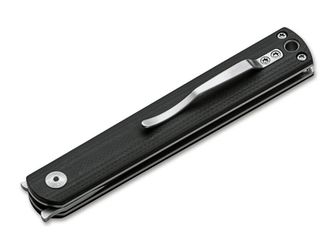 Böker Plus Nori, kapesní nůž G10, 7,5 cm, černý