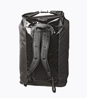 BasicNature Duffelbag Vodotěsný batoh Duffel Bag pro přepravu těžkých nákladů a dobrodružství 180 L Black