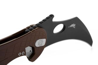 Lionsteel Nůž typu KARAMBIT vyvinutý ve spolupráci s Emerson Design. L.E. ONE 1 A EB Earth Brown/Chemical Black