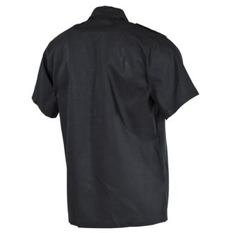 MFH Americké tričko s krátkým rukávem, černé