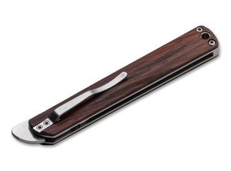 Böker Plus Wasabi Cocobolo, zavírací kapesní nůž, 7,2 cm, dřevěný