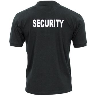 MFH Polokošile Security s krátkým rukávem, černá