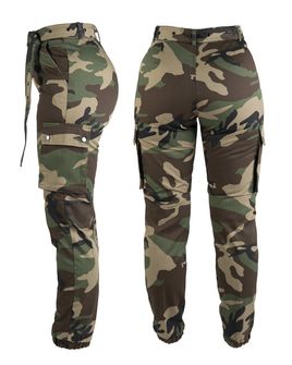 Mil-Tec vojenské dámske kalhoty, woodland