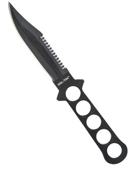 Mil-tec patápěčský nož, černý
