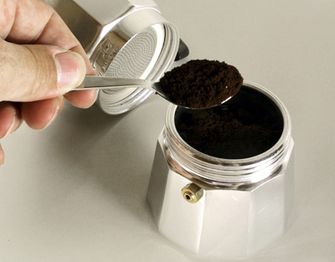 Origin Outdoors Espresso kávovar na 6 šálků, nerezový