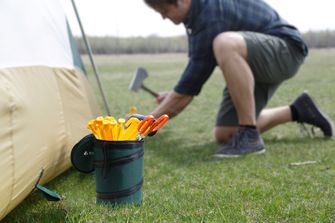 Coghlans Pop-Up Camping Stuffbag 3,3 litru tmavě zelená mini popelnice