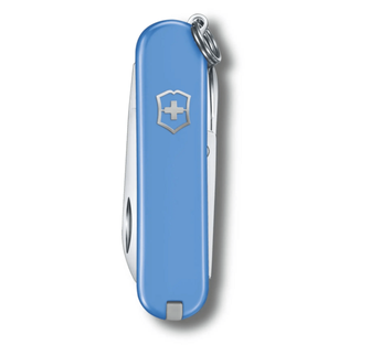 Victorinox Classic SD Colors Summer Rain multifunction knife, light blue, 7 functions, blister