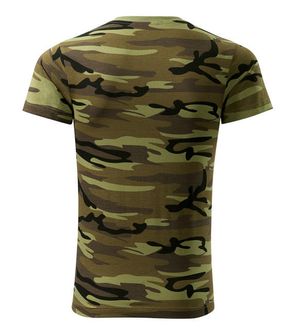 Malfini Camouflage krátké tričko, green, 160g/m2