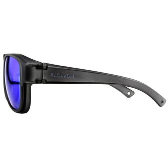 ActiveSol El Aviador Fitover-Child polarizační sluneční brýle šedé/zrcadlové