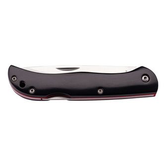 Kapesní nůž Herbertz 8,4 cm, dřevo Pakka, černá barva