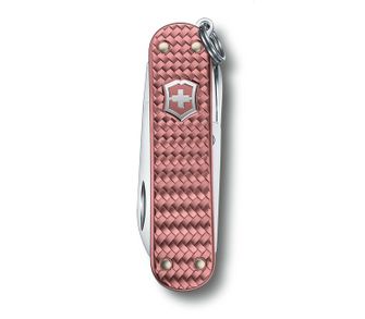 Victorinox Classic SD Precious Alox Gentle Rose multifunction knife 58mm, pale pink