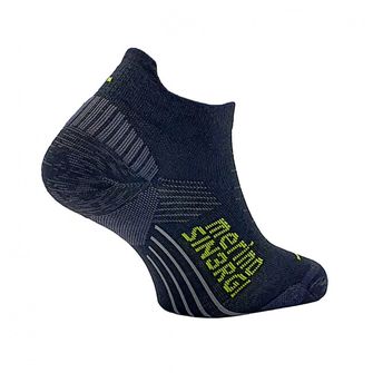 TEKO Nízké ultralehké běžecké MERINO ponožky eco RUN 1.0 ULTRA, černé