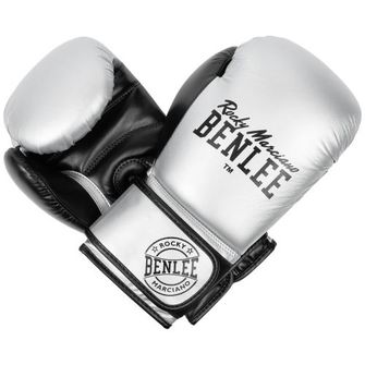 BENLEE boxerské rukavice CARLOS, stříbrnočerné