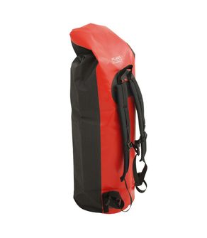 BasicNature Duffelbag Vodotěsný batoh Duffel Bag pro přepravu těžkých nákladů a dobrodružství 180 L Black-Red