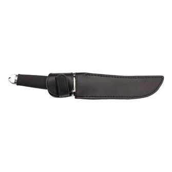 Opaskový nůž Herbertz, 18cm Tanto, pogumovaný černý