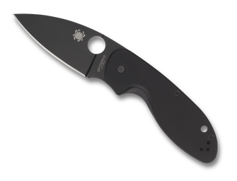 Spyderco Efficient pocket knife 7,5cm, black, G10
