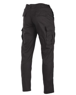 Mil-Tec Kalhoty US BDU SLIM FIT polní rip-stop, černé