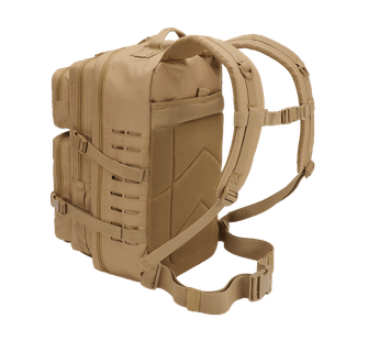 Brandit US Cooper Lasercut Large Backpack 40L, velbloudí barva