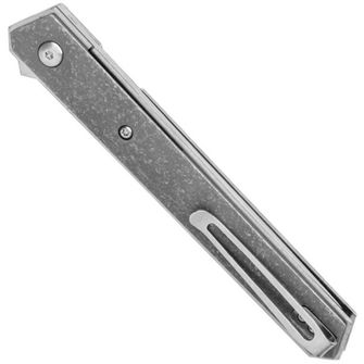 Titanový kapesní nůž Böker Plus Kwaiken Air, 9 cm, šedý