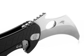 Lionsteel Nůž typu KARAMBIT vyvinutý ve spolupráci s Emerson Design. L.E. ONE 1 A BS Black/stone washed