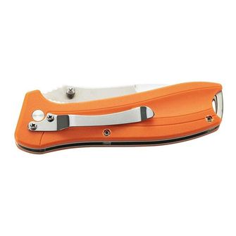Jednoruční kapesní nůž Herbertz Einhandmesser 8,7 cm, oranžová barva, plast