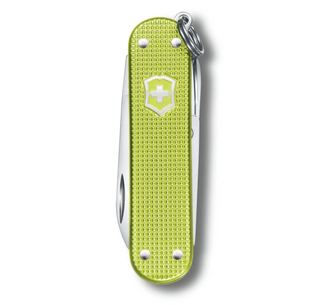 Victorinox Classic Colors Alox Lime Twist multifunction knife 58 mm, green, 5 functions