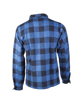 Mil-Tec Dřevorubecká košile modrá/černá