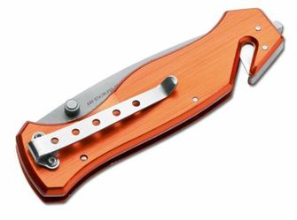 Záchranářský nůž Magnum Medic 8,5 cm, oranžový, hliníkový