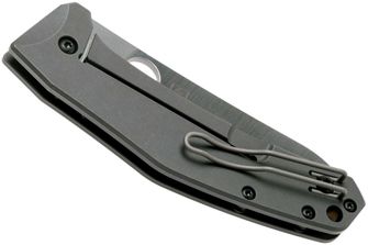 Univerzální kapesní nůž Spyderco Spydiechef 8,4 cm, titanová barva, FRN