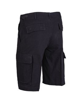 Mil-Tec Kalhoty krátké US typ BDU rip-stop předprané, černé