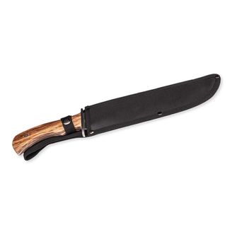 Velký opaskový nůž Herbertz, 26 cm, dřevo Zebrano