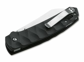 Böker Plus HADDOCK PRO kapesní nůž 8,7 cm, černý, G10, nylonové pouzdro