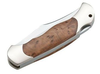 Böker Manufaktur Solingen Optima Thuja kapesní nůž 9 cm, dřevo thuja